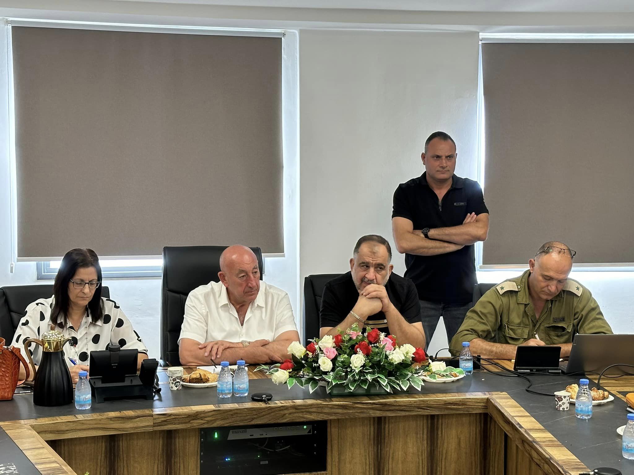 تمرين طوارئ لمجلس دير الأسد المحلي ومندوبي الجبهة الداخلية ومندوبي الوزارات المختصة، ولجنة الطوارئ في المجلس المحلي لتقييم الأوضاع الطارئة .